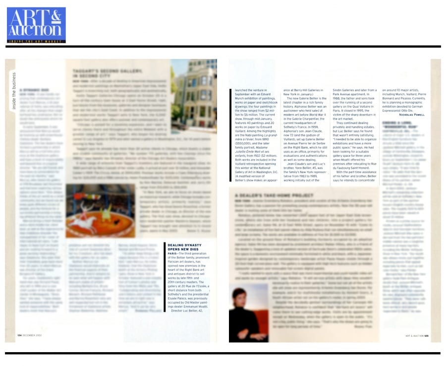 Coupure de presse — Dealing dynasty opens new digs