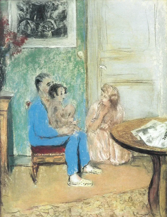 La Famille Bellier ou La Sainte Famille, œuvre d’Edouard Vuillard peinte en 1934.