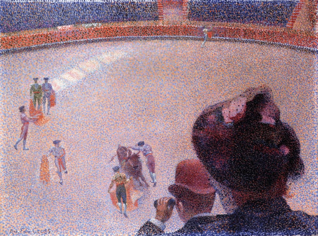 Course de taureaux à Paris
