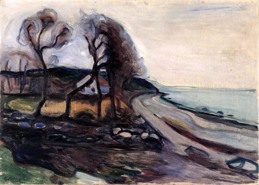 Edvard Munch, Tableaux et oeuvres sur papier