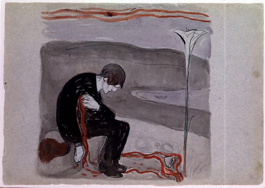 Mélancolie, fleur de douleur, c.1896 Mélancolie, fleur de douleur, c.1896