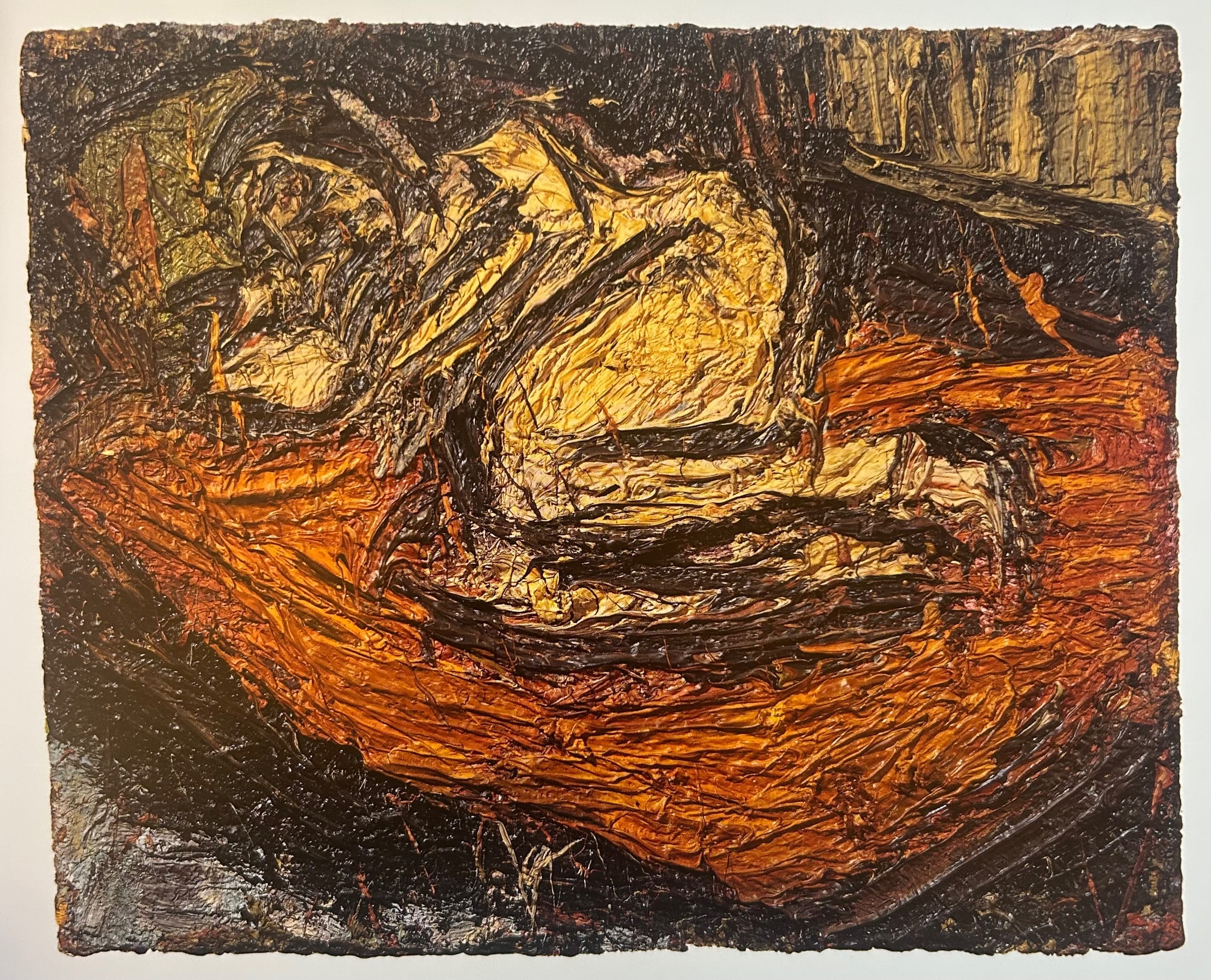 Leon Kossoff, Nude on a red bed, 1968 Leon Kossoff, Nude on a red bed, 1968
