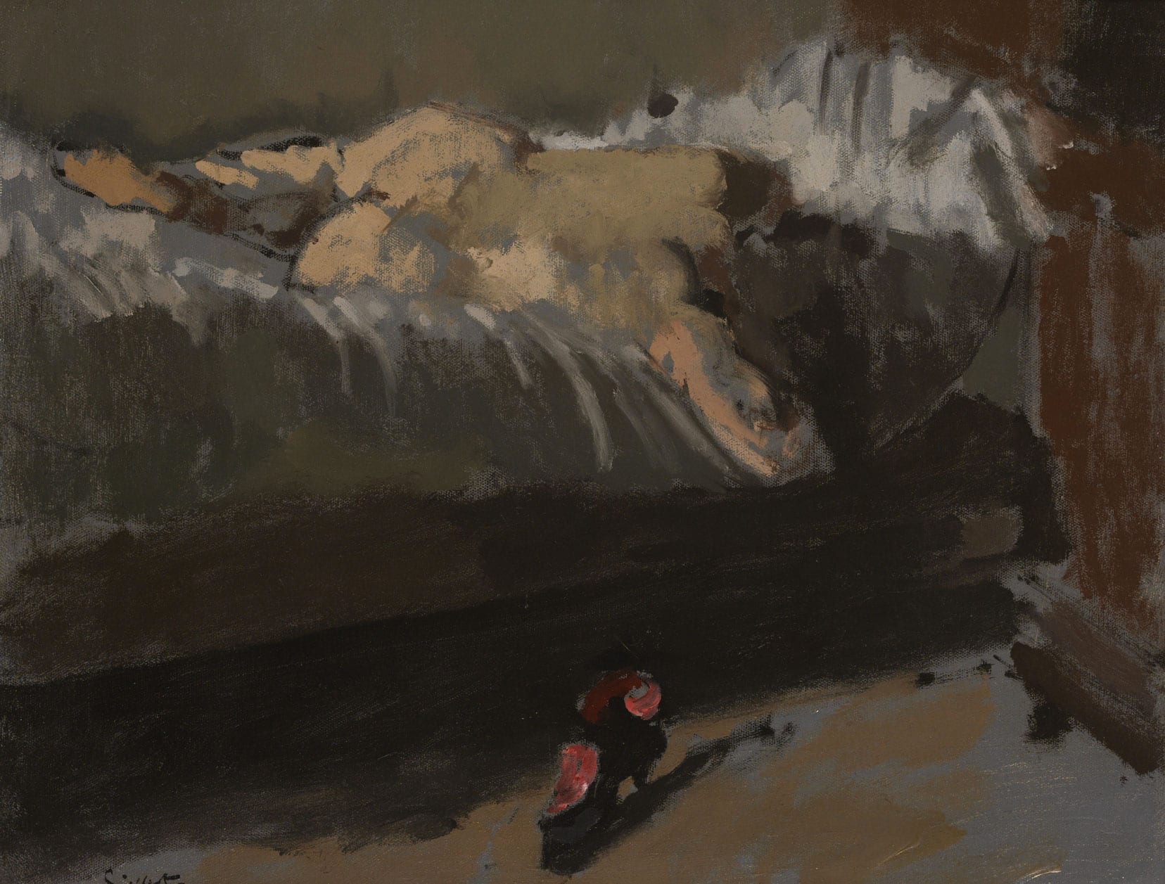 Walter Richard Sickert, The rose shoe, c.1904-05 Walter Richard Sickert, The rose shoe, c.1904-05