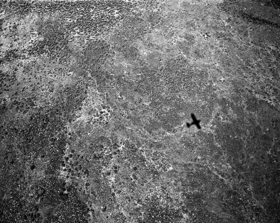 00. COVER: Shadow at 300’, 1300 hours, Deep Springs Valley, CA, 2001 00. COVER: Shadow at 300’, 1300 hours, Deep Springs Valley, CA, 2001